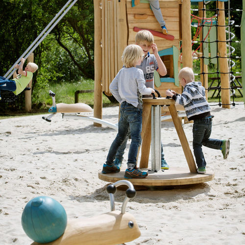 Spielplatz-Drehgerät / Kinder - CAROUSEL NRO109 - KOMPAN - für Spielplätze