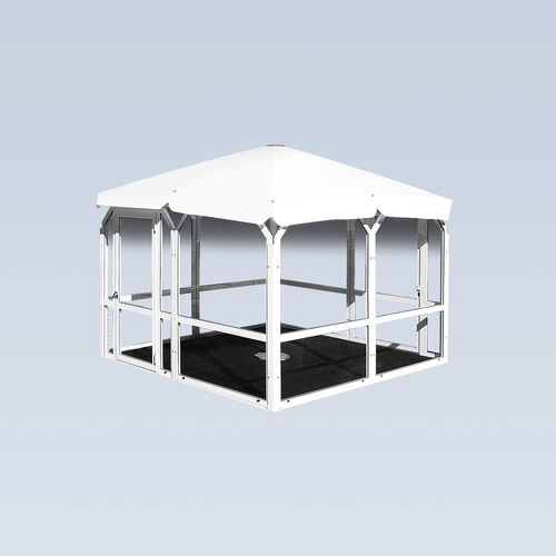 Aluminium-Pavillon - TYPE GC - MDT-TEX - Stoffdach / mit Metallstruktur / für Gewerbegebrauch