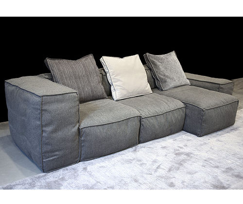 Modulsofa - PEANUT - Hudson Furniture - modern / Stoff / braun