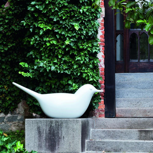 Skulptur / Polyethylen mit niedriger Dichte (LDPE) - PALOMA - SERRALUNGA - Garten / bodenstehend / weiß
