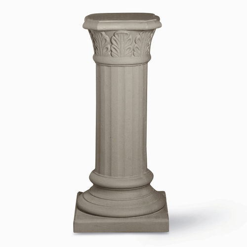 Säule / Polyethylen mit geringer Dichte LDPE - FOGLIE PILLAR - SERRALUNGA - unverarbeitet / Dekor