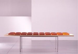 Moderne Bank - VOYAGER - Saporiti Italia - Holz