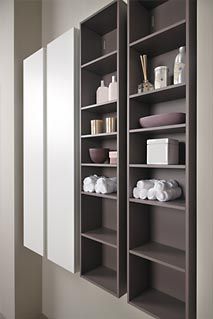 Säulenschrank für Badezimmer - Dica - modern
