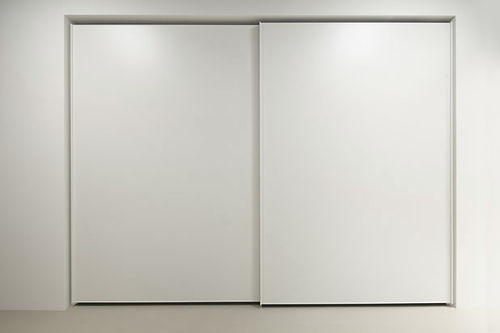 Moderner Kleiderschrank - Dica - Holz / mit Schiebetür / mit Schublade