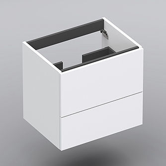 Wandhängender Waschtisch-Unterschrank - 60 BASE UNIT - Sonia Bath - Keramik / modern / ohne Tür