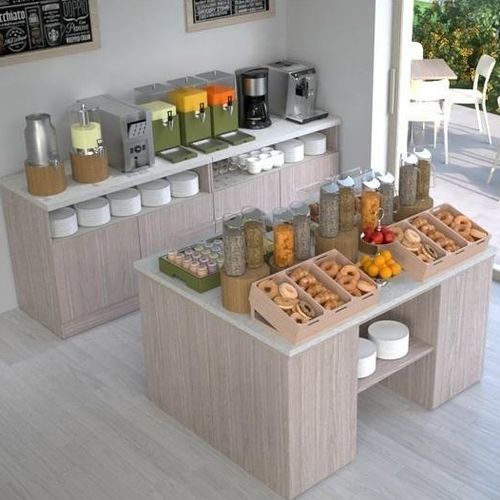 Neutrales Selbstbedienungsbuffet / für Selbstbedienung - 31709 - FAS - für professionellen Einsatz