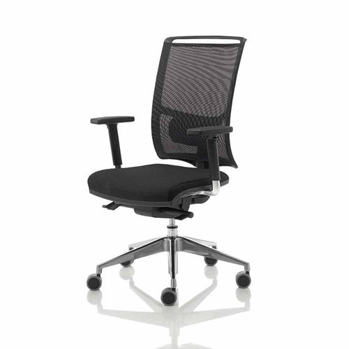 Moderner Bürostuhl - TWIST - Della Rovere - Stoff / Polster / höhenverstellbar