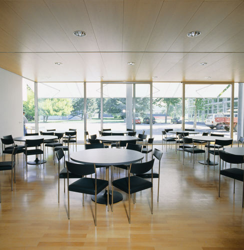 Moderner Restaurantstuhl - BANDIXEN - DIETIKER - Metall / ohne Armlehnen