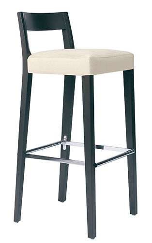 Moderner Barstuhl - ARVO - DIETIKER - Holz / Holz / Polster