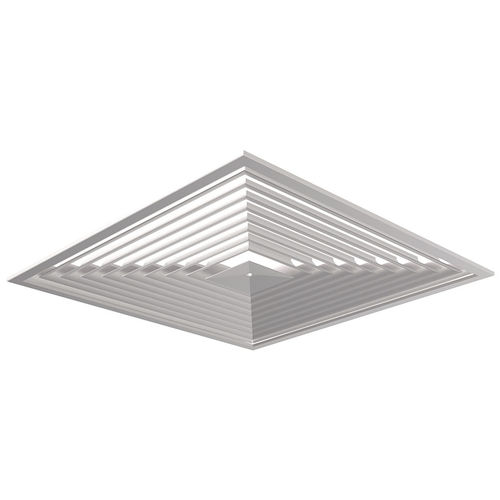 Deckenmontierter Luftdiffusor - ADQ - Systemair - quadratisch