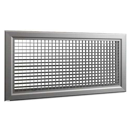 Aluminium-Lüftungsgitter - NOVA-E SERIES - Systemair - rechteckig / weiß / für Zuluft und Abluft