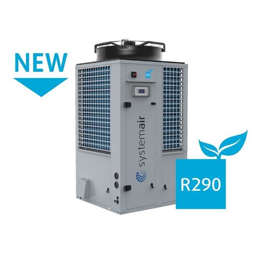 Luftkondensationskühler - SYSAQUA L - Systemair - bodenstehend / Free-Cooling / Industrie
