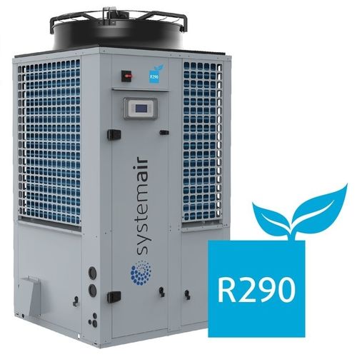 Luft-Wasser-Wärmepumpe - SYSAQUA H - Systemair - Industrie / sonstige / mit Warmwasserbereiter
