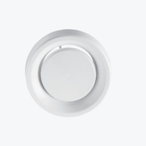 Deckenmontierte Lüftungsplatte - BALANCE-E - Systemair - Polypropylen / rund