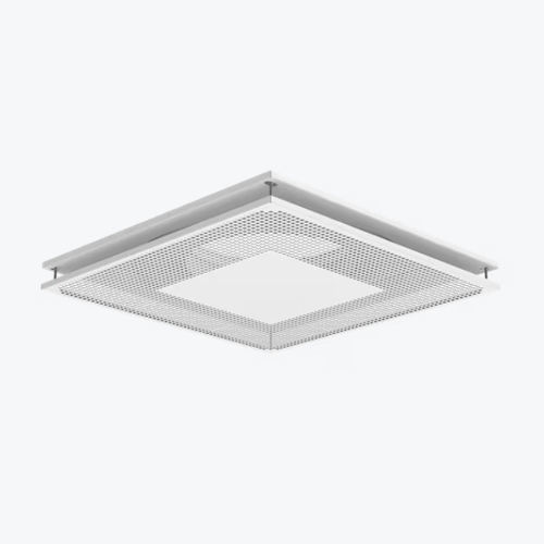 Deckenmontierter Luftdiffusor - TSO - Systemair - quadratisch / Metall / für professionellen Gebrauch