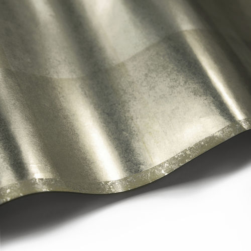 Moderne Tapete - AGLOW - Donghia - Motiv / Metallefekt / grau