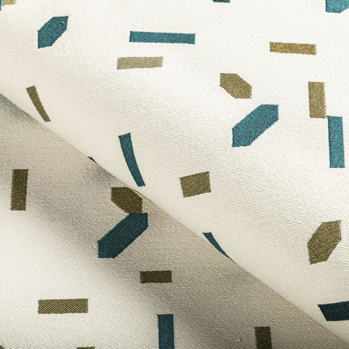 Möbelstoff - ART THEORY - Donghia - mit geometrischen Motiven / Polyester / Baumwolle