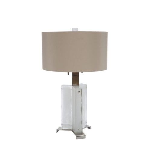 Moderner Lampenschirm - MUSE - Donghia - Stoff / Metall / Glas