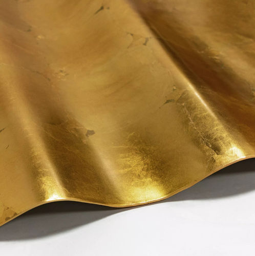Moderne Tapete - ZERRIN  - Donghia - geometrisches Muster / Metalloptik / gold