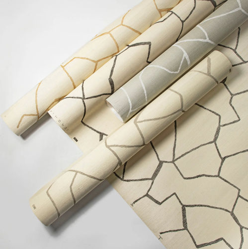 Innenwandverkleidung - W-BARK CLOTH  - Donghia - Baumwolle / Sisal / bedruckt