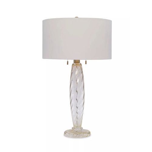 Moderner Lampenschirm - ONDOSO  - Donghia - Messing / aus venezianischem Glas