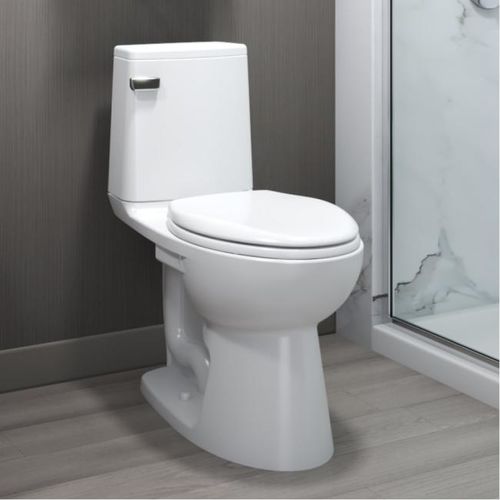 Freistehendes WC - WETS-8009.8010 - Sloan - Keramik / für Gewerbegebrauch / oval