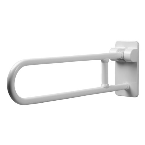 Polyamid-Stützgriff - B-49916 VINYL-COATED SWING-UP GRAB BAR - Bobrick Washroom Equipment - wandmontiert / für Gewerbegebrauch / weiß
