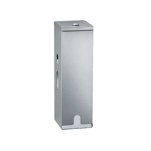 Wandmontierter Toilettenpapierhalter - B-27313 TRIPLE ROLL - Bobrick Washroom Equipment - Edelstahl / für Gewerbegebrauch