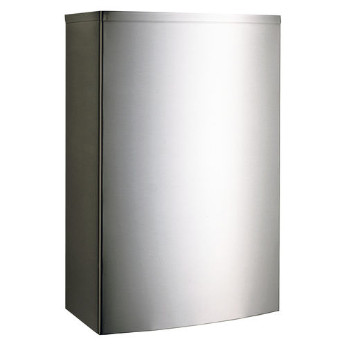 Hygienischer Abfallbehälter - B-277 ConturaSeries® - Bobrick Washroom Equipment - Einbau / Edelstahl / modern