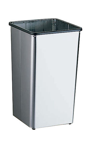Hygienischer Abfallbehälter - B-2280 - Bobrick Washroom Equipment - Edelstahl / modern / für Gewerbegebrauch