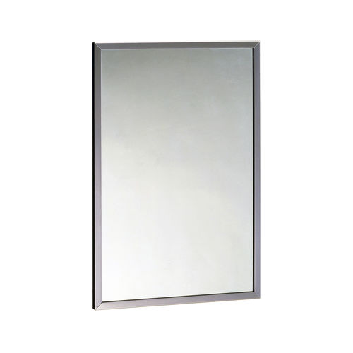 Wandmontierter Spiegel für Badezimmer - B-165  - Bobrick Washroom Equipment - für Gewerbegebrauch / modern / rechteckig