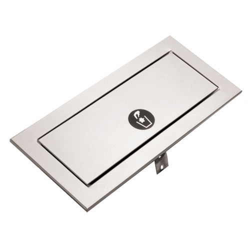 Einbau-Abfallklappe - B-527 TrimLineSeries™ - Bobrick Washroom Equipment - rechteckig