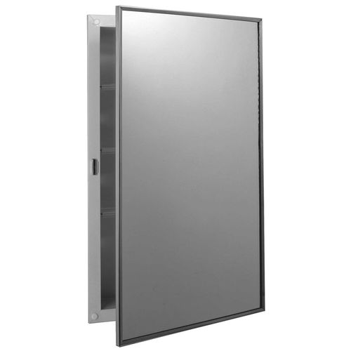 Wandmontierter Apothekenschrank - B-397 - Bobrick Washroom Equipment - mit Spiegel