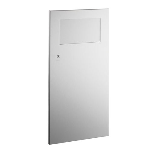 Hygienischer Abfallbehälter - B-35633 TRIMLINESERIES&trade; - Bobrick Washroom Equipment - wandmontiert / Edelstahl / modern