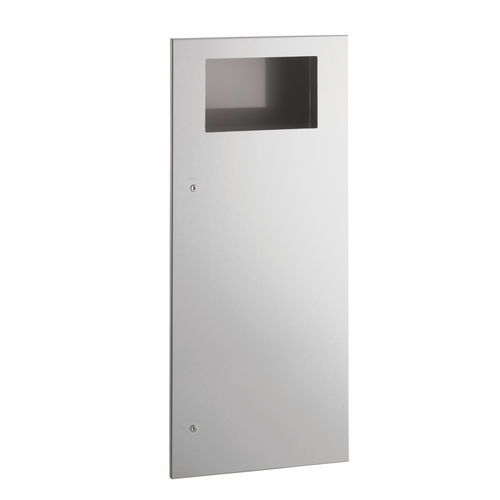 Hygienischer Abfallbehälter - B-35643 TRIMLINESERIES&trade; - Bobrick Washroom Equipment - wandmontiert / Edelstahl / modern