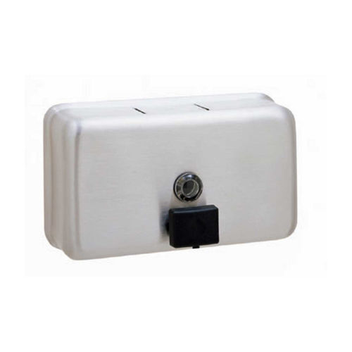 Seifenspender für professionellen Einsatz - B-2112 - Bobrick Washroom Equipment - wandmontiert / Edelstahl / manuell