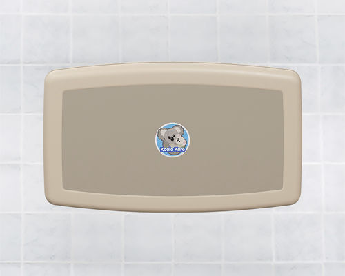 Polypropylen-Wickelstation - KB300 - Bobrick Washroom Equipment - horizontal / für Gewerbegebrauch