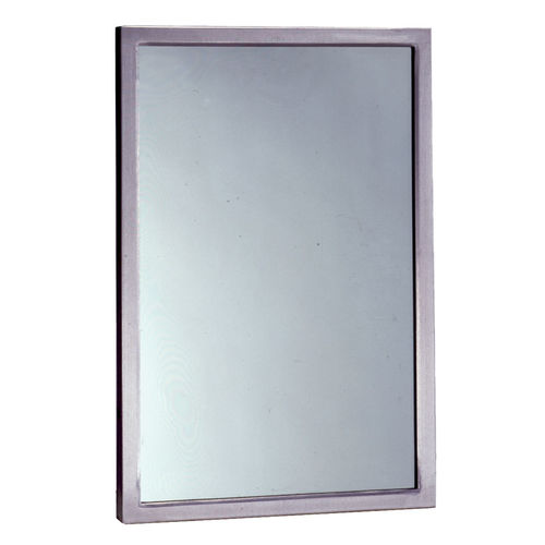 Wandmontierter Spiegel für Badezimmer - B-290  - Bobrick Washroom Equipment - für Gewerbegebrauch / modern / rechteckig