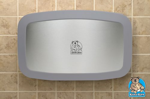 Polypropylen-Wickelstation - KB200-01SS-INB - Bobrick Washroom Equipment - Edelstahl / wandmontiert / für Gewerbegebrauch