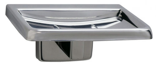 Wandmontierter Seifenhalter - B-680 - Bobrick Washroom Equipment - Edelstahl / für Hotels