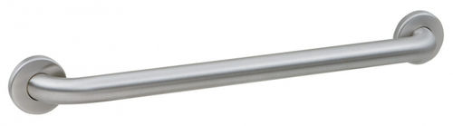 Edelstahl-Stützgriff - B-5806 - Bobrick Washroom Equipment - gerade / wandmontiert / für Gewerbegebrauch