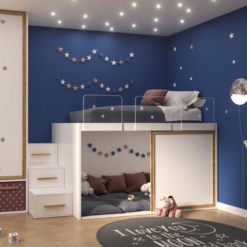 Raumsparendes Bett - Tana - Cinius - Hoch / Einpersonen / modern