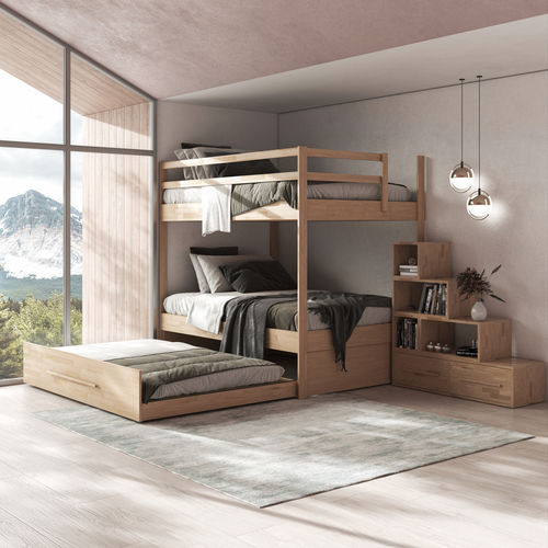 Etagenbett - CASTELLO - Cinius - Doppelbett / Einpersonen / modern