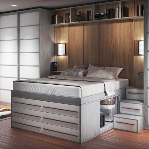 Doppelbett - TORINO 2 - Cinius - Einpersonen / modern / Bettkasten
