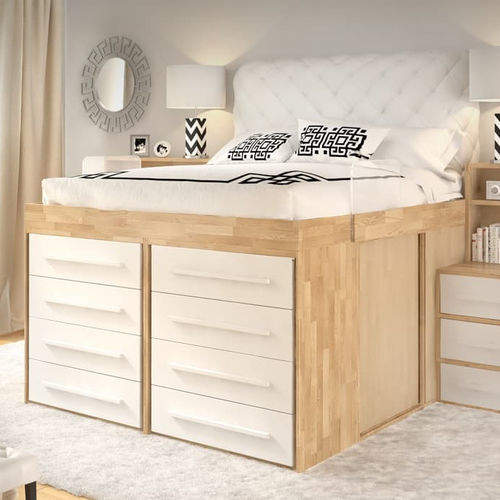 Doppelbett - ROMA - Cinius - Einpersonen / modern / gepolstertes Kopfteil