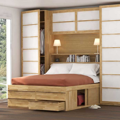 Doppelbett - PADOVA - Cinius - Einpersonen / modern / Bettkasten