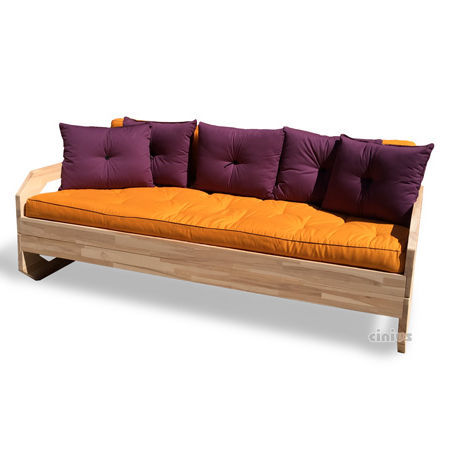 Bettsofa - OPS - Cinius - modern / Stoff / mit Armlehnen