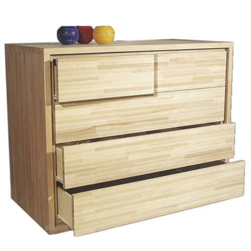 Moderne Kommode - 3+2 - Cinius - Buche / Birke / rechteckig
