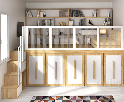 Doppelbett - BARCELLONA     - Cinius - modern / Bettkasten / nach Maß