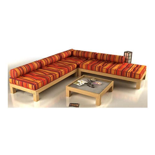 Konvertibles Sofa - Tatsofa - Cinius - modern / Stoff / maßgefertigt